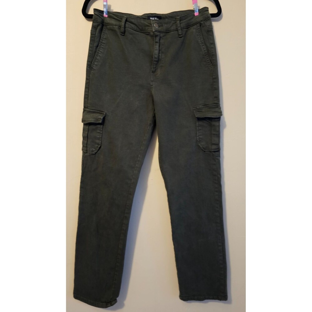 Womens Olive Green Cargo Pants Size by Well Worn sz 8/29, straight leg